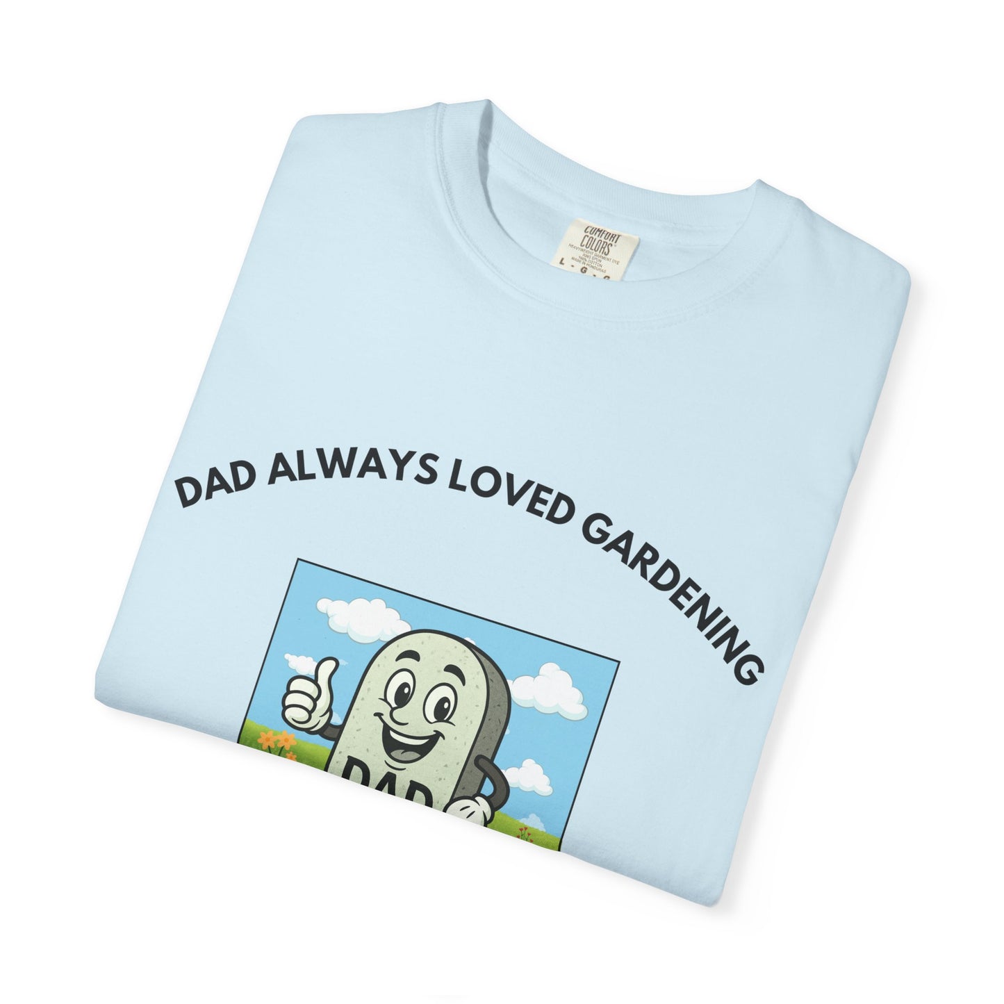 dad always loved gardeniing, now he's part of it
