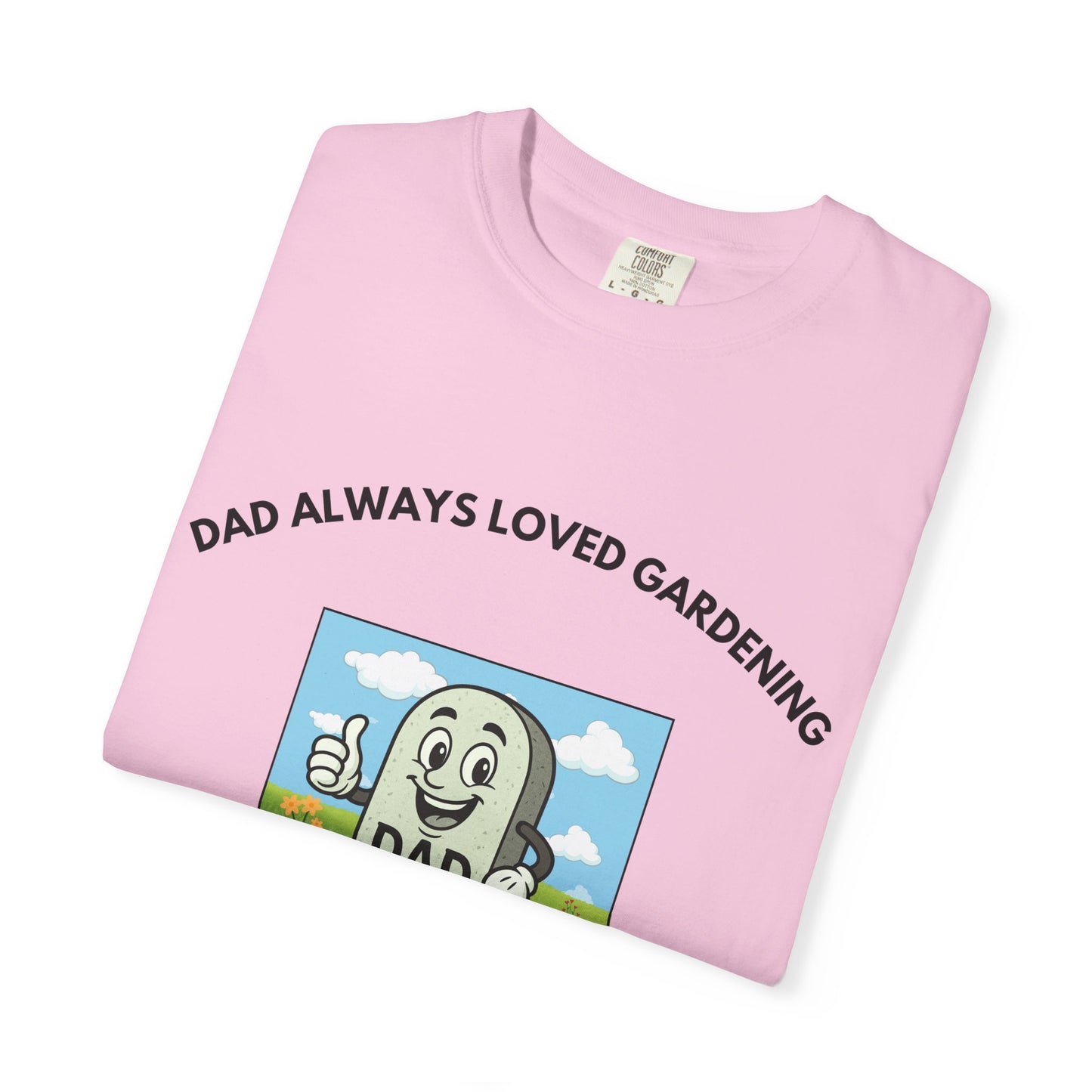 dad always loved gardeniing, now he's part of it