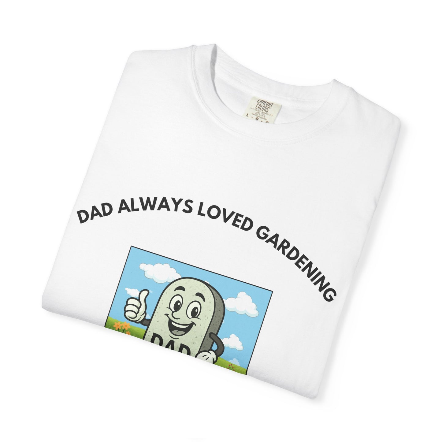dad always loved gardeniing, now he's part of it